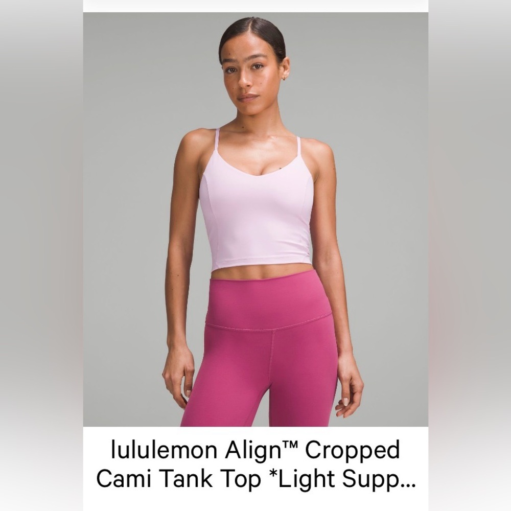 Lululemon Align Tank C/D Cup Vita Pink